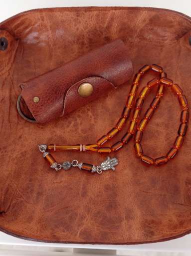 Colorado Açık Kahverengi Çift Kat Masa Üstü Organizer