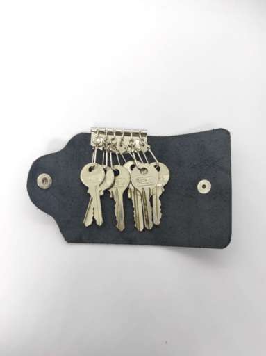 Payidar Siyah Klipsli Anahtarlık