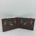 Koyu Kahve Payidar Cüzdan