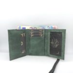 Zümrüt Yeşili 3'e Katlamalı Payidar Cüzdan