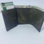 Haki Yeşili Mekanizmalı Cüzdan