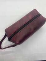 Bordo Payidar Dopp Kit Çanta - Görsel 2