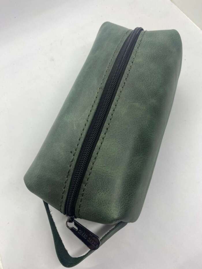Zümrüt Yeşili Payidar Dopp Kit Çanta - Görsel 1