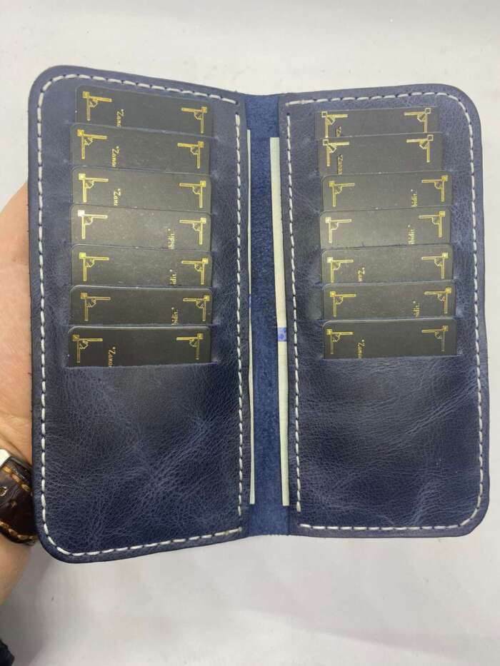Kot Rengi Payidar İç Astarlı Cüzdan - Görsel 6